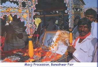 Baneshwar Fair is a tribal fair held in Dungarpur, Rajasthan every year and is dedicated to Lord Shiva. The name is derived from the Shivlinga